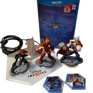 Disney Infinity -- 2.0 Edition (Nintendo Wii U, 2014) With Portal, 3 Characters